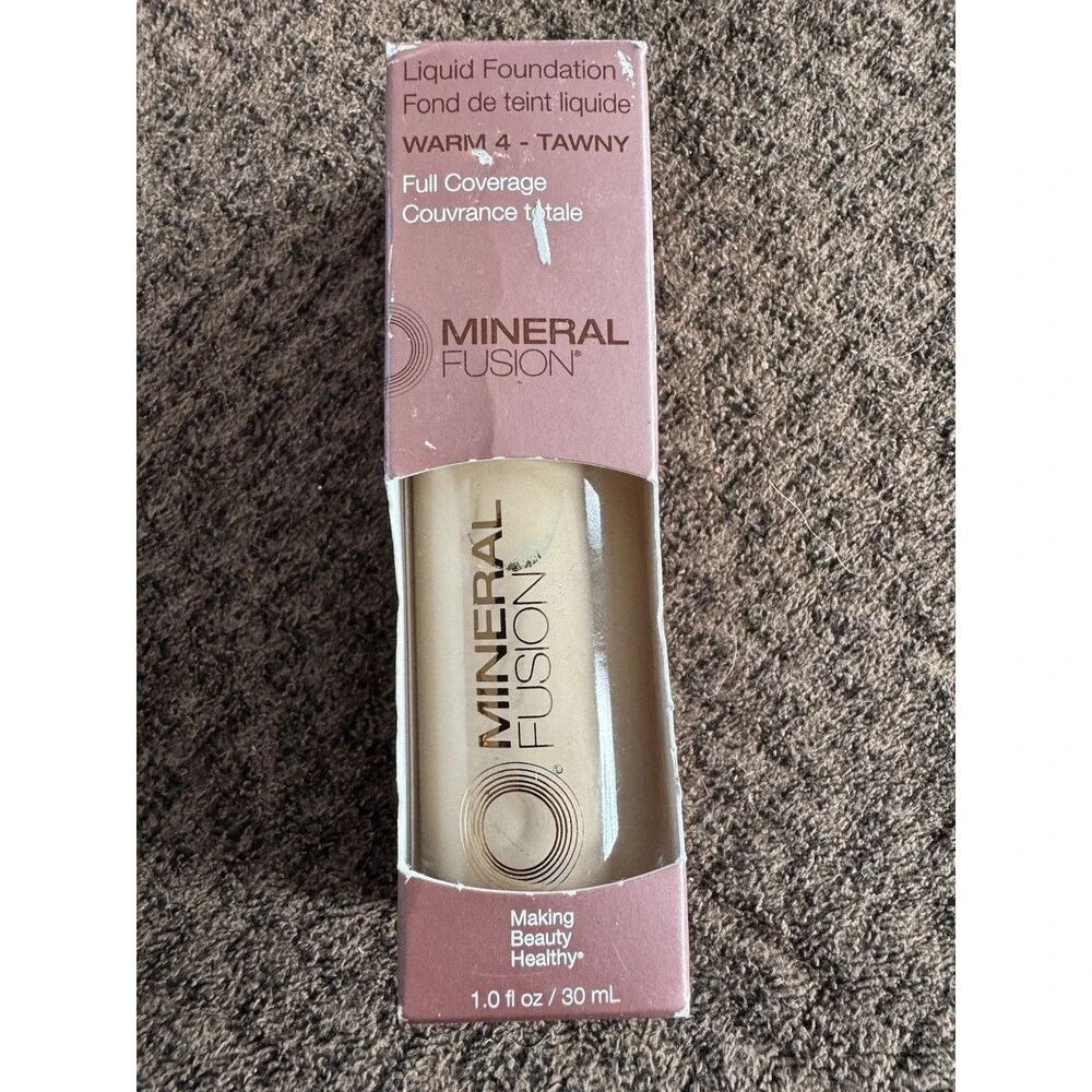 Mineral Fusion Liquid Foundation Full Coverage 1.0oz./30ml New; You Pick!